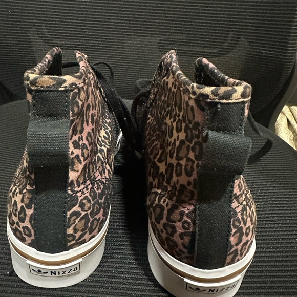 High top adidas cheetah platform sneakers size 9 womens NWOT - Picture 3 of 9